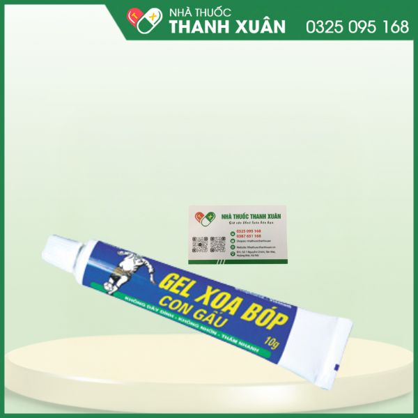 Gel Xoa Bóp Con Gấu giúp giảm đau, kháng viêm